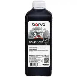Чорнило Barva Canon GI-43 1 л, special black (CGI43-1028)
