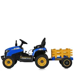 Дитячий електромобіль-трактор Bambi Racer M 6038EBLR-3 до 30 кг - мініатюра 4