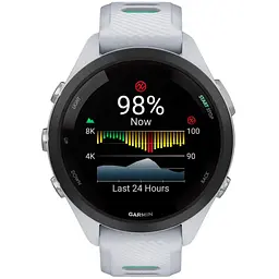 Смарт-годинник Garmin Forerunner 265S Black Bezel with Whitestone Case and Whitestone/Neo Tropic Silicone Band (010-02810-54) - мініатюра 8