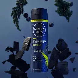 Антиперспірант Nivea Men Deep Sport з чорним вугіллям 150 мл (93381) - мініатюра 3