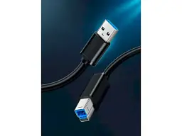 Кабель UGREEN US210 USB 3.0 Print Cable 2m Black (10372) - мініатюра 2