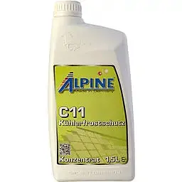 Антифриз Alpine C11 Kuhlerfrostschutz ready-mi -36°C 1.5 л зелений