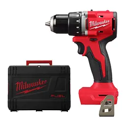 Дриль-шуруповерт акумуляторний безщітковий MILWAUKEE, M18 BLDDRC-0X, 60.5Нм (каркас, HDкейс) - мініатюра 2