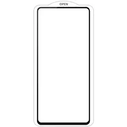 Захисне скло SKLO 5D (тех.пак) для Oppo Reno 5 Lite Чорний / Біла підкладка