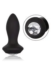 Анальна пробка Calexotics Petite Crystal Probe, 9.5 см (чорний) - мініатюра 3