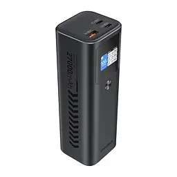 Повербанк 27000mAh Choetech B670 Grey 140W QC3.0 PD3.1 TFT Smart дисплей (43-00169) - мініатюра 2