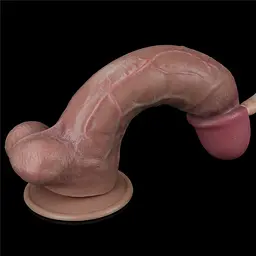 Фалоімітатор Baile Nature Cock 26.6 см тілесний - мініатюра 16