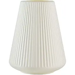 Ваза декоративна МВМ My Home, 20 см, біла (DH-FLOWERS-04 WHITE)