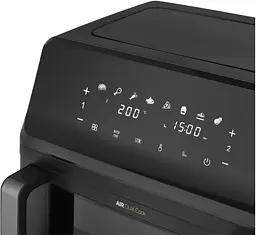Sencor Мультипіч Sencor Dual Vita Fryer, 2700Вт, чаша-4.5+4.5л, сенсорне керув., 2 чаші, гриль, пластик, чорний - мініатюра 4