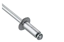 Витяжні заклепки з плоскою головкою Intertool 3.2 х 8.0 мм (в упаковці 50 шт.) - мініатюра 2