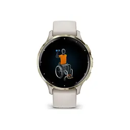 Смарт-годинник Garmin Venu 3S, Ivory + Soft Gold, GPS (010-02785-04) - мініатюра 8