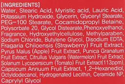 Пінка для вмивання Eyenlip Ceramide Tomato 100 мл - мініатюра 3