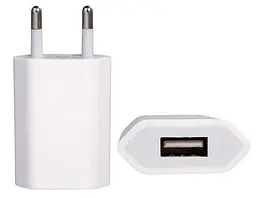 Блок живлення Power adapter 5W для Apple Original EU (євро вилка) MD813 A1400 - мініатюра 2