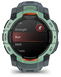 Смарт-годинник Garmin Instinct 3 50mm Amoled Neo Tropic with Twilight Band (010-03020-01) - мініатюра 2