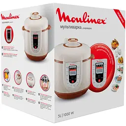 Мультиварка-скороварка Moulinex (CE501134) - мініатюра 8