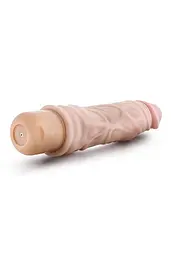 Вібратор Blush Mr. Skin Cock Vibe 10 21.5 см тілесний - мініатюра 4