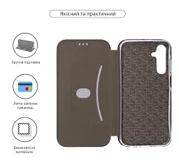Чохол-книжка ArmorStandart G-Case для Samsung A25 5G (A256) Black - мініатюра 3