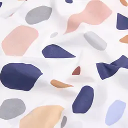 Комплект постільної білизни Cosas євро з простирадлом на резинці GEMSTONES CS5 200 x 220 см (StoneRoseGreyWhite_El160-Grey_200) - мініатюра 11