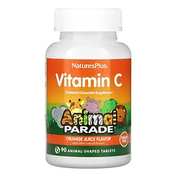 Вітамін С для Дітей без Цукру Sugar free Vit C - 90 таблеток у формі тварин