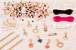Juicy Couture: Набір для створення шарм-браслетів «Рожевий зорепад» Make it Real - набори для творчості MR4408 - мініатюра 6