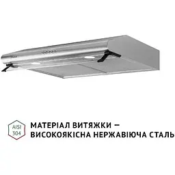 Витяжка пласка Perfelli PL 6042 I LED - мініатюра 3