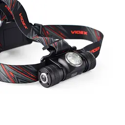 Налобний світлодіодний ліхтарик Videx VLF-H065A, 1200Lm 5000K (27213-000) - мініатюра 3