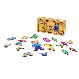 Дерев'яна настільна гра Ведмедики PuzzleOK Puz-12141 - мініатюра 2