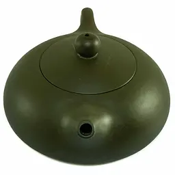 Ісинский чайник Сплющенний Зелений Сі Ши, 200 мл - мініатюра 8