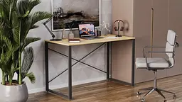 Письмовий стіл Ferrum-decor Серії Конект 75x120x60 чорний ДСП Дуб Артізан 16мм (FRD-104203) - мініатюра 3