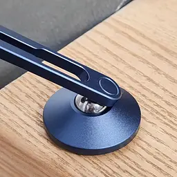 Тримач в машину Baseus Hollow Magnetic Car Mount Vertical Type срібний (28272) - мініатюра 7