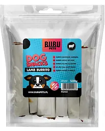 Ласощі для собак Bubu PETS Буріто з ягняти 500 г