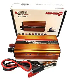 Автоінвертор-перетворювач напруги 24 V-220 V з USB, перетворювач Power One Plus AC/DC 1200 W 24 V
