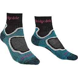 Шкарпетки Bridgedale Trail Sport LW T2 ¾ Crew Wmn S Turquoise (1053-710635.413.S)