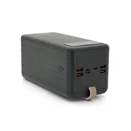Універсальна зарядна батарея Power Bank ACL PW-94 80000mah + зарядні кабелі (Чорний) - мініатюра 3