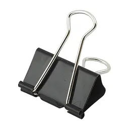 Біндер металевий Buromax 41мм, 12шт, black (BM.5302)