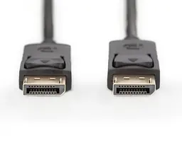 Кабель DisplayPort (M) - DisplayPort (M) 2 м, Black, Digitus teh0028509 - мініатюра 2