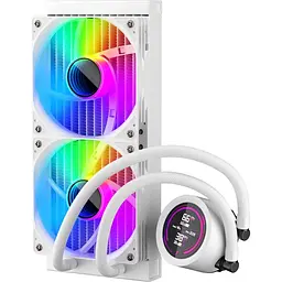 Система водяного охолодження 1stPlayer TS4 240 White (TS4-240-WH) [156075] - мініатюра 4