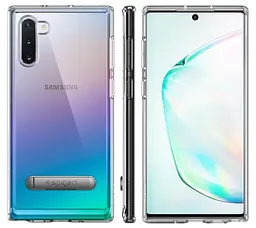 Чохол прозорий із підставкою Spigen Ultra Hybrid S для Samsung Galaxy Note 10 Crystal Clear - мініатюра 10