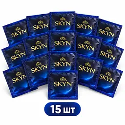 Презервативы Skyn ​​Extra Lube безлатексные 15 шт — полиизопреновые презервативы с дополнительной смазкой поштучно.