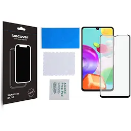 Захисне скло BeCover для Samsung Galaxy A24 4G SM-A245 Black (709083) - мініатюра 2