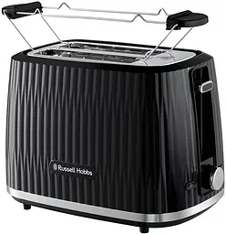 Тостер Eden 800Вт, пластик, підігрів, разморозка, чорний Russell Hobbs kuh0014917