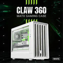 Корпус GameMax CLAW 360 WH RGB White (Claw 360 WH) - мініатюра 9