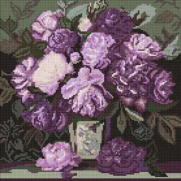 Алмазна мозаїка "Мелодія пелюсткових барв" art_selena_ua AMO20038, 40х40 см