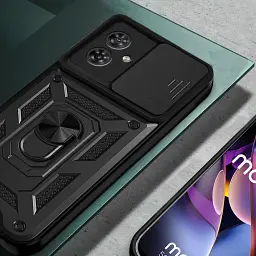 Панель BeCover Military для Motorola Moto G54 / G54 Power Black (711002) - мініатюра 5
