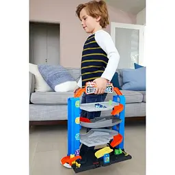 Ігровий набір Hot Wheels Чотириповерховий гараж для машинок (GNL70) - мініатюра 9