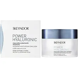 Інтенсивна зволожувальна емульсія для обличчя Skeyndor Power Hyaluronic Intensive Moisturising Emulsion 50 мл - мініатюра 2
