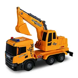 Автомодель серії "Super Big Truck" – ЕКСКАВАТОР SCANIA (світло, звук) TechnoDrive 5006KS