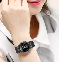 Нейлоновий ремінець Primo для годинника Samsung Gear S2 Classic SM-R732/RM-735 Black - мініатюра 5