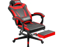 Комп'ютерне крісло для геймера Defender Cruiser Black/Red (64344) - мініатюра 2