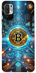 Чохол Demsky Neo bitcoin для Xiaomi Redmi Note 10 5G